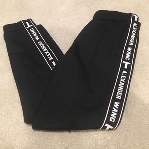 T by Alexander Wang track pants- size XS